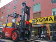 3.5 Ton Diesel Forklift Truck With Roomy Comfortable Cab 20km/H Max Driving Speed